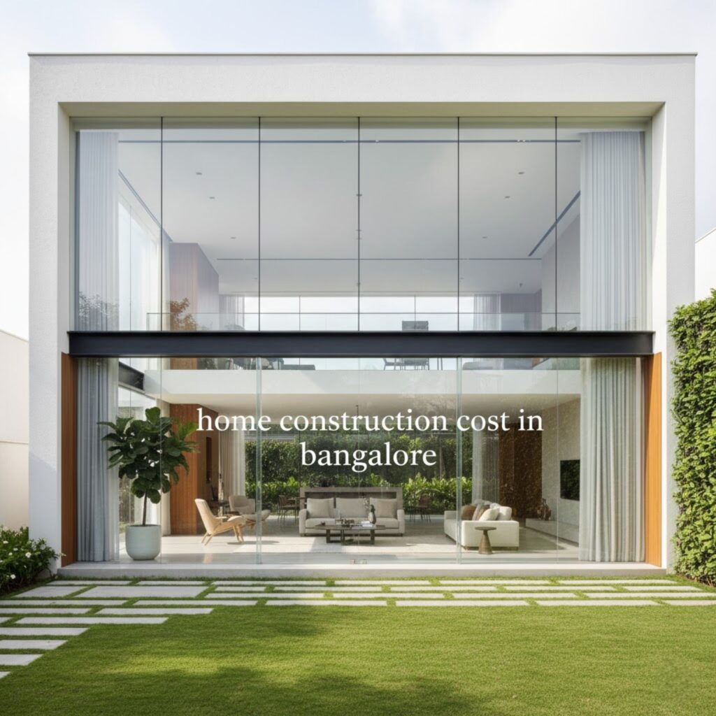 home construction cost in bangalore