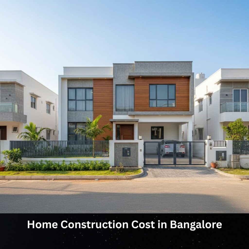 home construction cost in bangalore