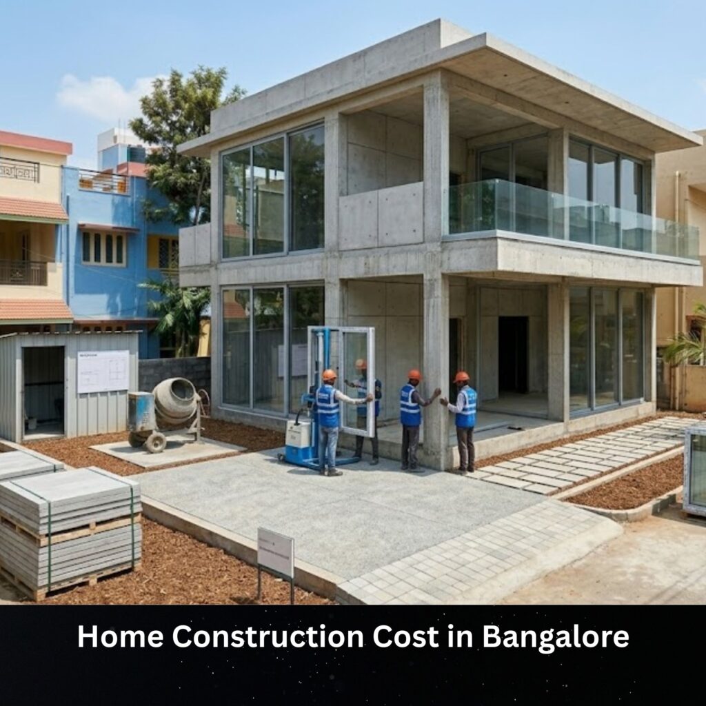 home construction cost in bangalore